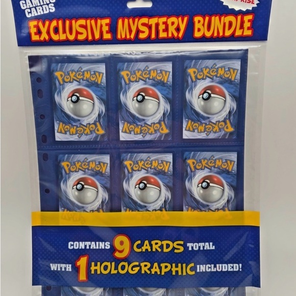 Pokemon Other - Pokémon TCG Exclusive Mystery Bundle 9 Cards 1-Holographic Included - New Sealed